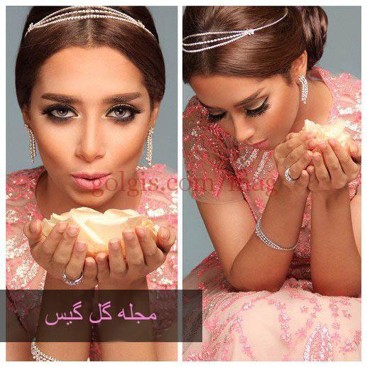 جدیدترین آرایش صورت و مدل لباس عربی