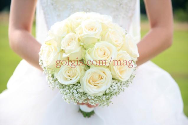 مدل های دسته گل سفید عروس